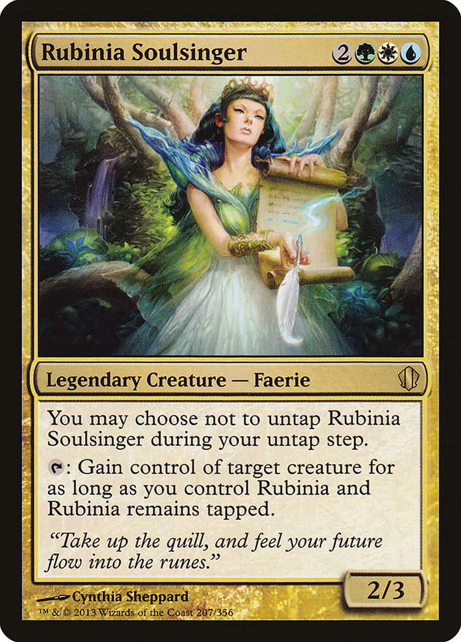 Rubinia Soulsinger [Commander 2013] MTG Single Magic: The Gathering    | Red Claw Gaming