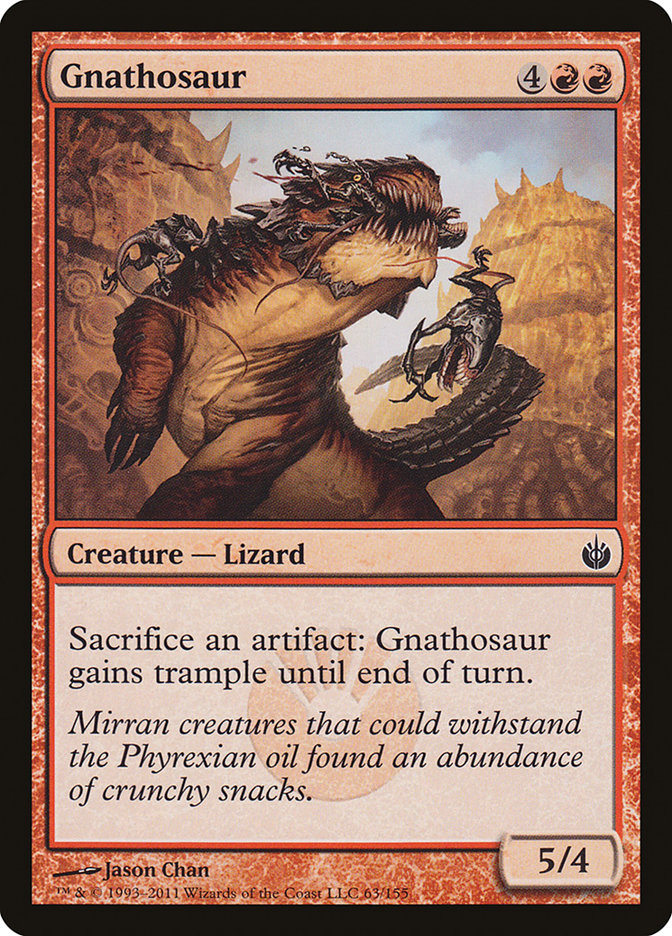 Gnathosaur [Mirrodin Besieged] MTG Single Magic: The Gathering    | Red Claw Gaming