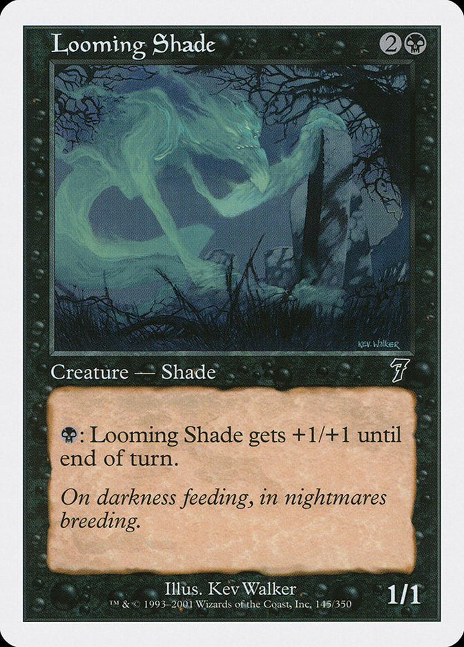 Looming Shade [Seventh Edition] MTG Single Magic: The Gathering    | Red Claw Gaming
