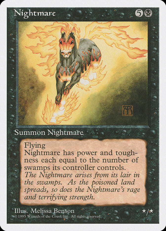 Nightmare [Fourth Edition] MTG Single Magic: The Gathering    | Red Claw Gaming