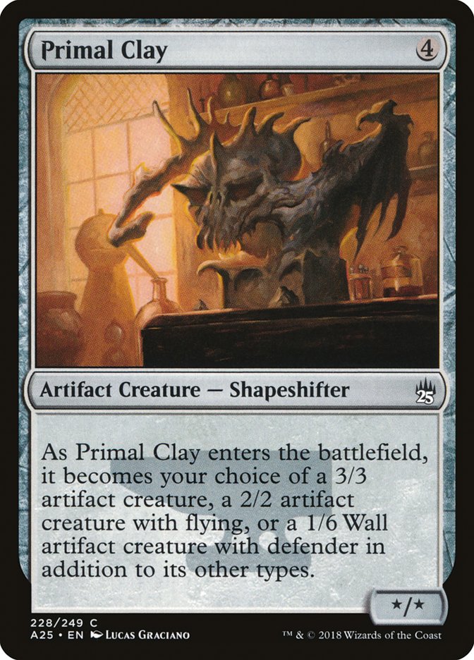 Primal Clay [Masters 25] MTG Single Magic: The Gathering    | Red Claw Gaming