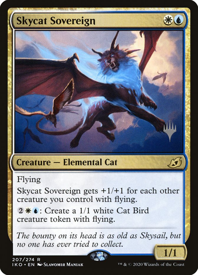Skycat Sovereign (Promo Pack) [Ikoria: Lair of Behemoths Promos] MTG Single Magic: The Gathering    | Red Claw Gaming