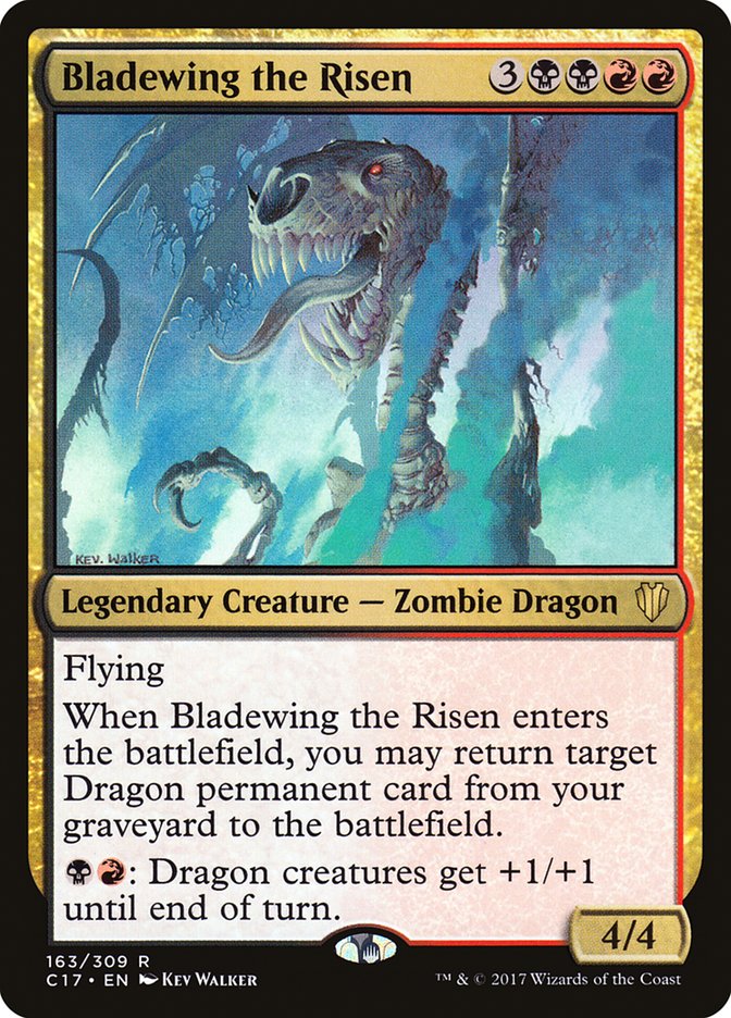 Bladewing the Risen [Commander 2017] MTG Single Magic: The Gathering    | Red Claw Gaming