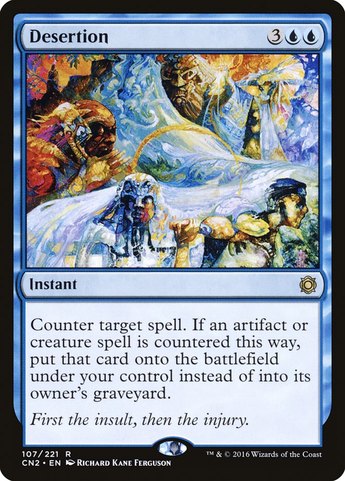 Desertion [Conspiracy: Take the Crown] MTG Single Magic: The Gathering    | Red Claw Gaming