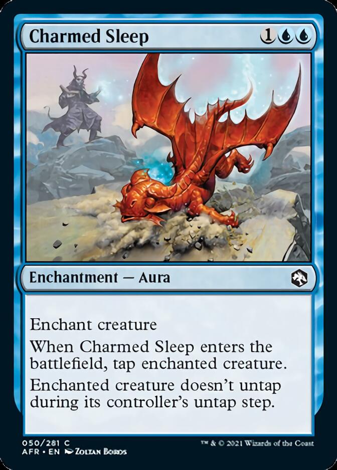 Charmed Sleep [Dungeons & Dragons: Adventures in the Forgotten Realms] MTG Single Magic: The Gathering    | Red Claw Gaming