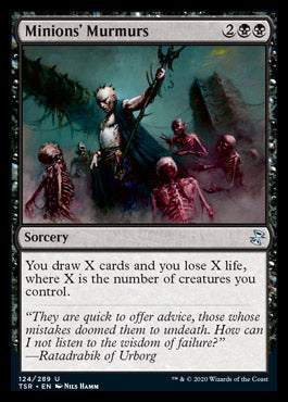 Minions' Murmurs [Time Spiral Remastered] MTG Single Magic: The Gathering    | Red Claw Gaming