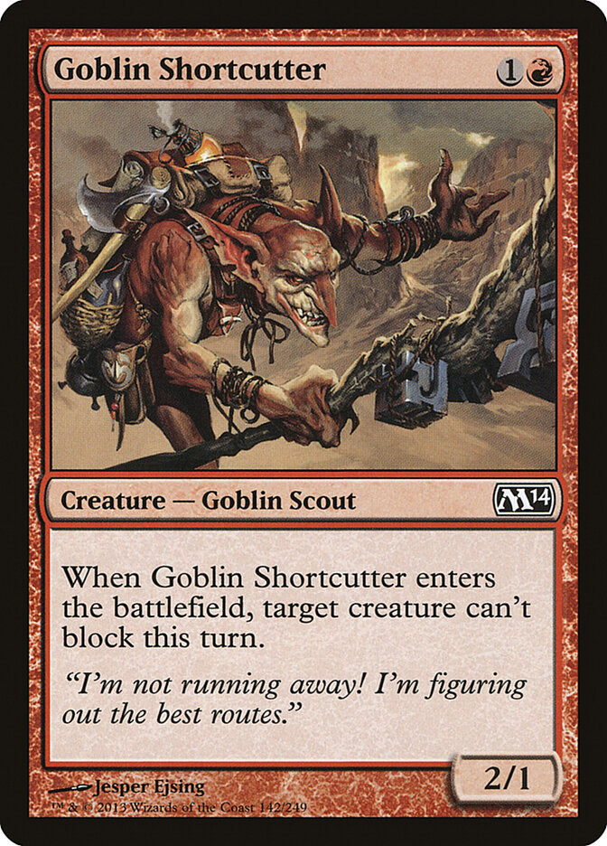 Goblin Shortcutter [Magic 2014] MTG Single Magic: The Gathering    | Red Claw Gaming