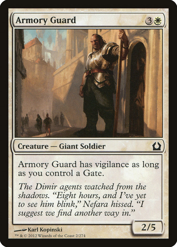 Armory Guard [Return to Ravnica] MTG Single Magic: The Gathering    | Red Claw Gaming