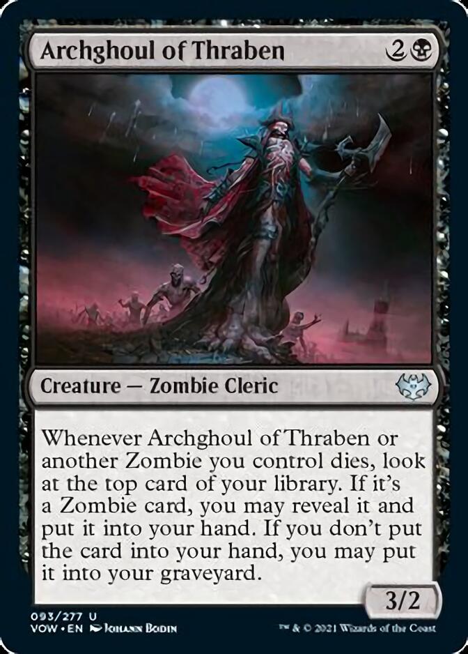 Archghoul of Thraben [Innistrad: Crimson Vow] MTG Single Magic: The Gathering    | Red Claw Gaming