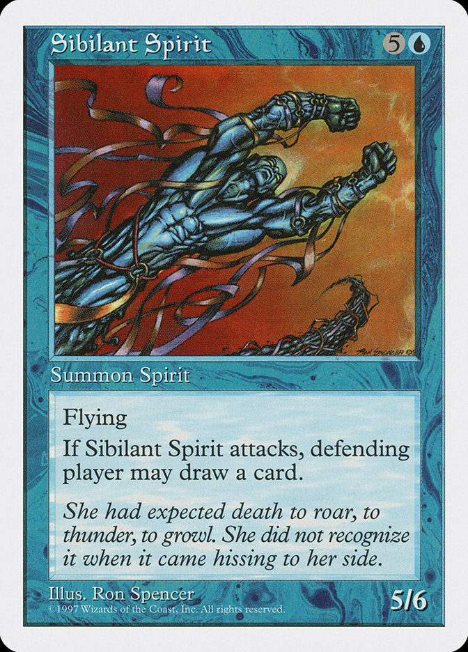 Sibilant Spirit [Fifth Edition] MTG Single Magic: The Gathering    | Red Claw Gaming