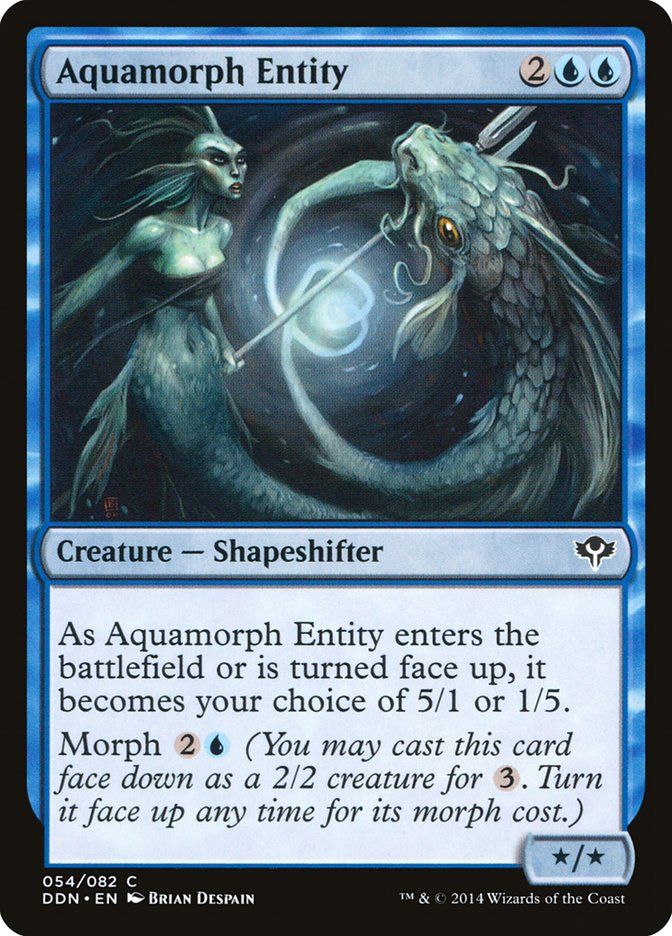 Aquamorph Entity [Duel Decks: Speed vs. Cunning] MTG Single Magic: The Gathering    | Red Claw Gaming