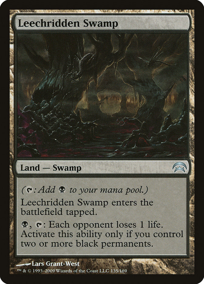 Leechridden Swamp [Planechase] MTG Single Magic: The Gathering    | Red Claw Gaming