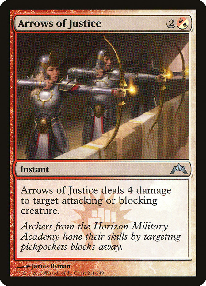 Arrows of Justice [Gatecrash] MTG Single Magic: The Gathering    | Red Claw Gaming