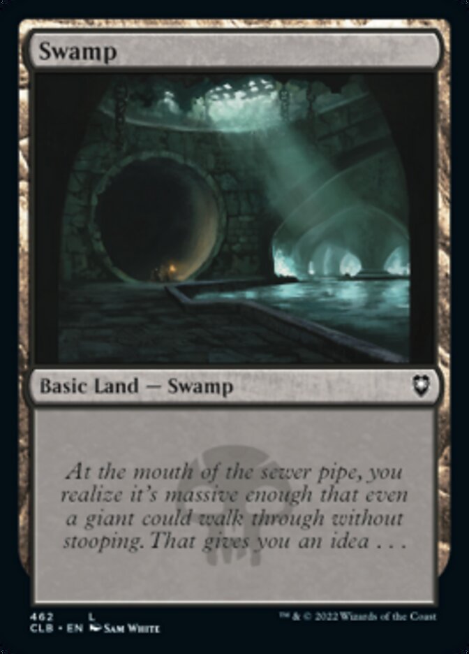 Swamp (462) [Commander Legends: Battle for Baldur's Gate] MTG Single Magic: The Gathering    | Red Claw Gaming