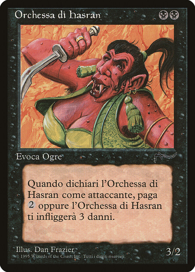 Hasran Ogress (Italian) - "Orchessa di hasran" [Rinascimento] MTG Single Magic: The Gathering    | Red Claw Gaming