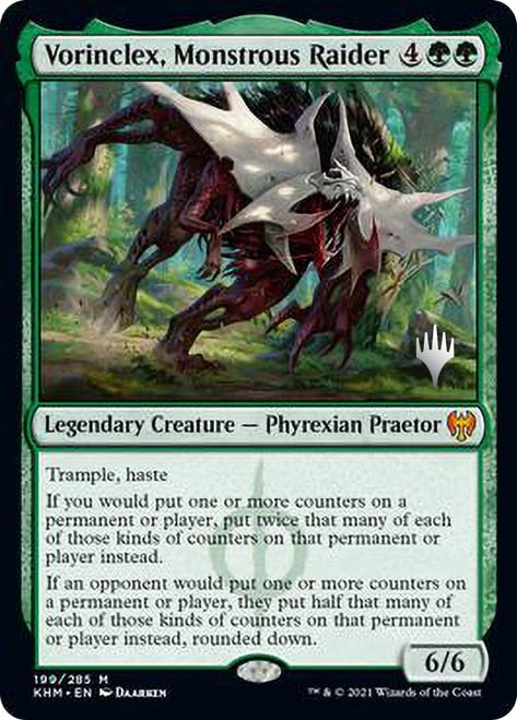 Vorinclex, Monstrous Raider (Promo Pack) [Kaldheim Promos] MTG Single Magic: The Gathering    | Red Claw Gaming