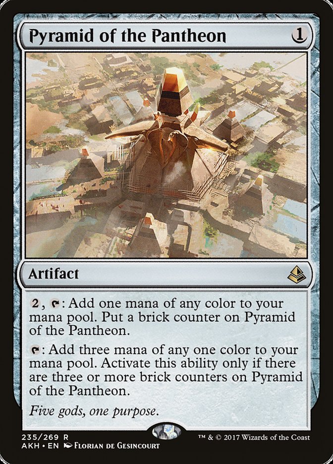 Pyramid of the Pantheon [Amonkhet] MTG Single Magic: The Gathering    | Red Claw Gaming