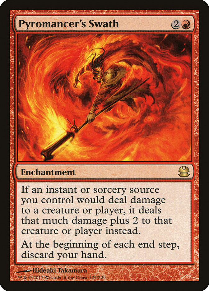 Pyromancer's Swath [Modern Masters] MTG Single Magic: The Gathering    | Red Claw Gaming