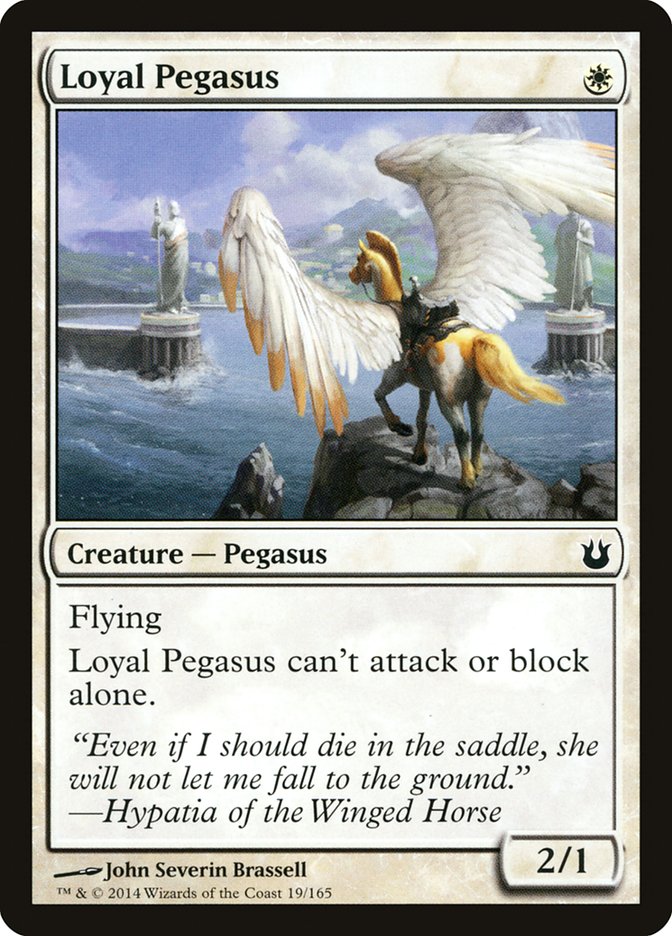 Loyal Pegasus [Born of the Gods] MTG Single Magic: The Gathering    | Red Claw Gaming