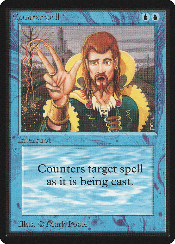 Counterspell [Beta Edition] MTG Single Magic: The Gathering    | Red Claw Gaming