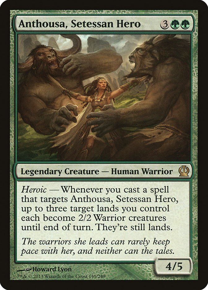Anthousa, Setessan Hero [Theros] MTG Single Magic: The Gathering    | Red Claw Gaming