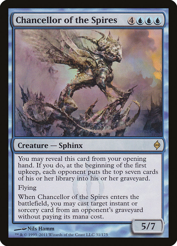 Chancellor of the Spires [New Phyrexia] MTG Single Magic: The Gathering    | Red Claw Gaming
