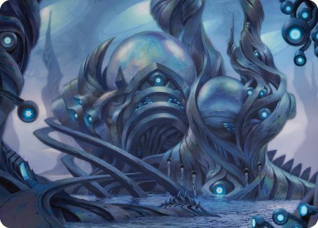 The Surgical Bay Art Card [Phyrexia: All Will Be One Art Series] MTG Single Magic: The Gathering    | Red Claw Gaming