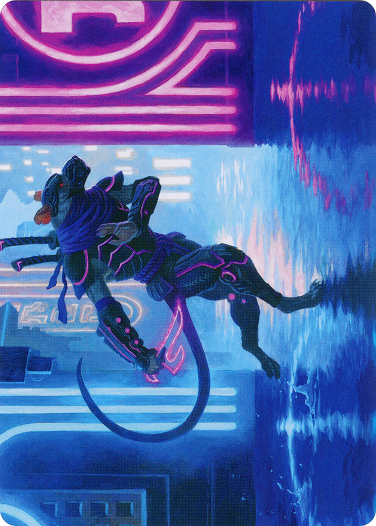 Nezumi Informant Art Card [March of the Machine Art Series] MTG Single Magic: The Gathering    | Red Claw Gaming