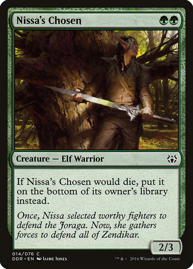 Nissa's Chosen [Duel Decks: Nissa vs. Ob Nixilis] MTG Single Magic: The Gathering    | Red Claw Gaming