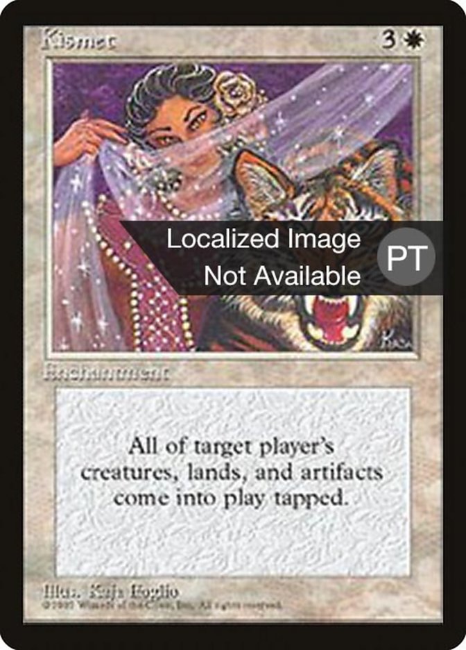 Kismet [Fourth Edition (Foreign Black Border)] MTG Single Magic: The Gathering    | Red Claw Gaming