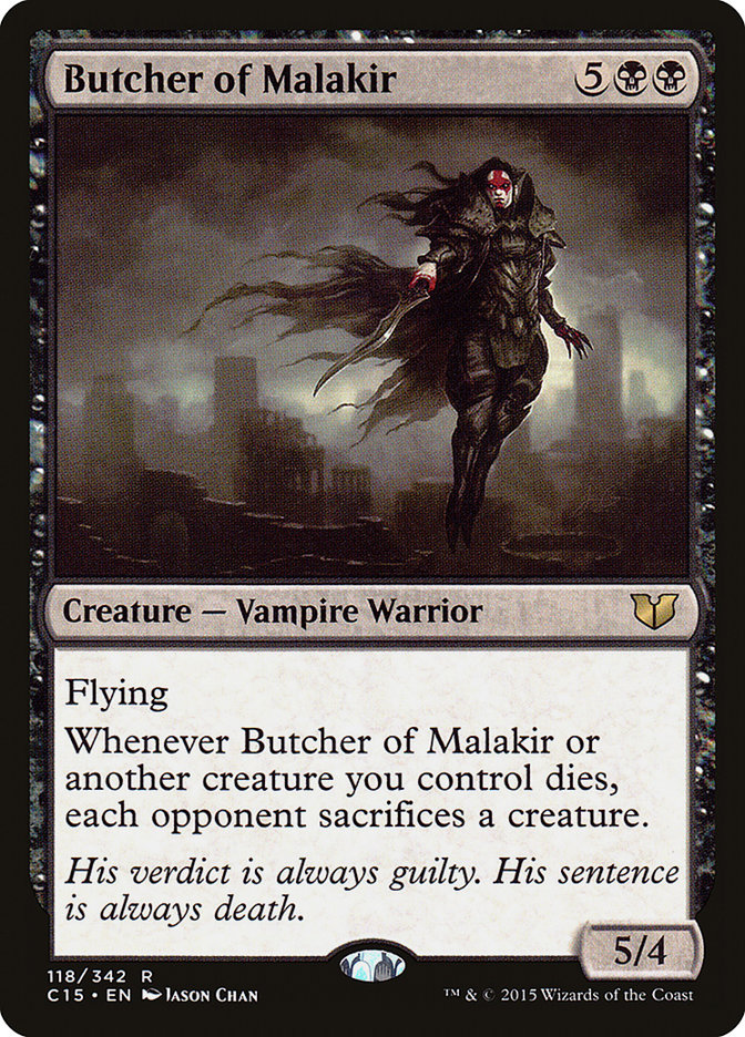 Butcher of Malakir [Commander 2015] MTG Single Magic: The Gathering    | Red Claw Gaming