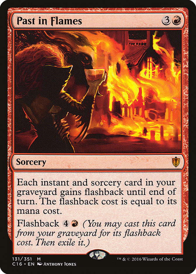 Past in Flames [Commander 2016] MTG Single Magic: The Gathering    | Red Claw Gaming