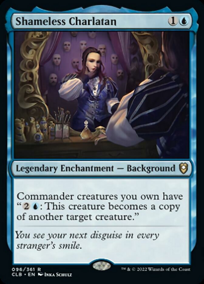 Shameless Charlatan [Commander Legends: Battle for Baldur's Gate] MTG Single Magic: The Gathering    | Red Claw Gaming
