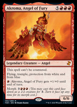 Akroma, Angel of Fury [Time Spiral Remastered] MTG Single Magic: The Gathering    | Red Claw Gaming