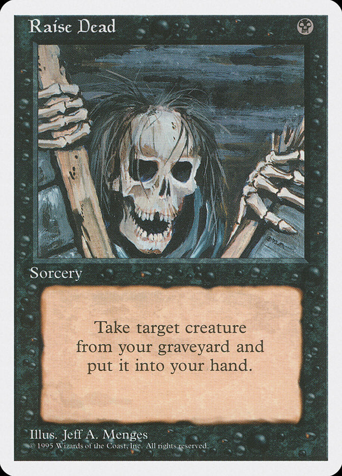 Raise Dead [Fourth Edition] MTG Single Magic: The Gathering    | Red Claw Gaming