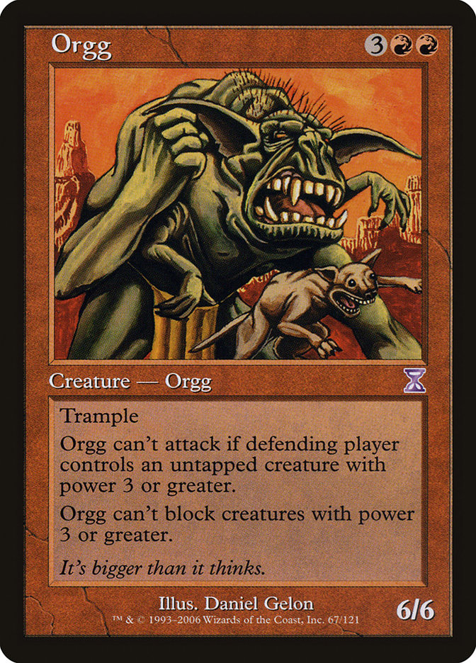 Orgg [Time Spiral Timeshifted] MTG Single Magic: The Gathering    | Red Claw Gaming