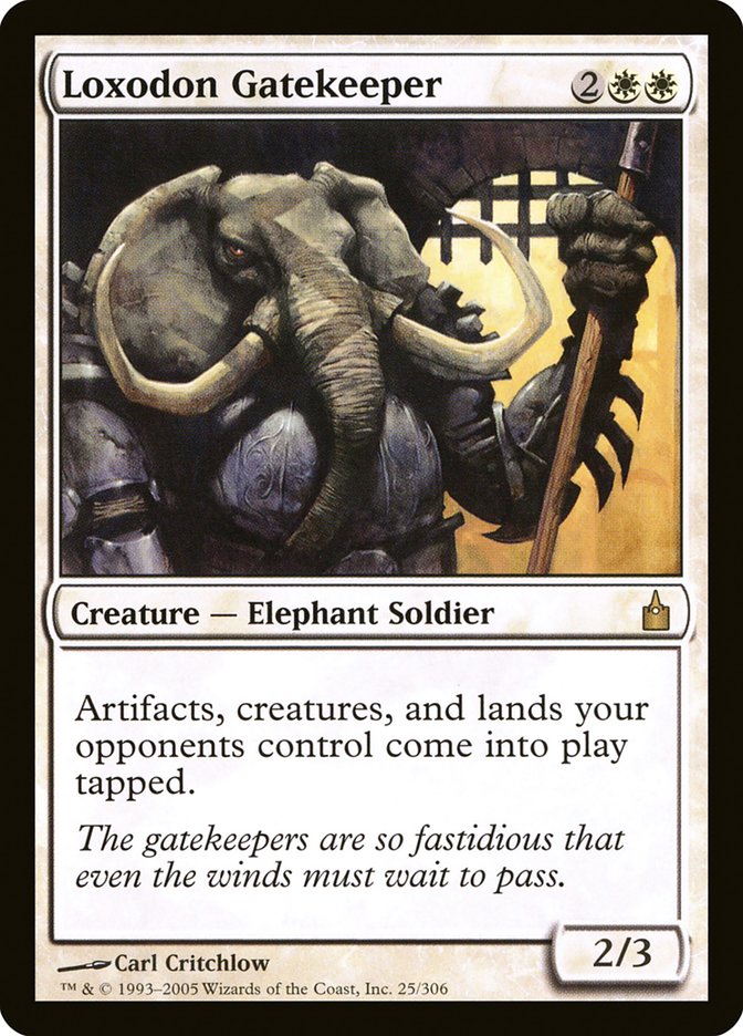 Loxodon Gatekeeper [Ravnica: City of Guilds] MTG Single Magic: The Gathering    | Red Claw Gaming