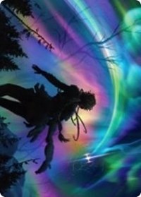 The Prismatic Bridge Art Card [Kaldheim Art Series] MTG Single Magic: The Gathering    | Red Claw Gaming