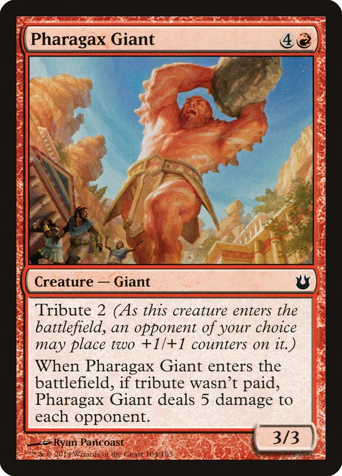 Pharagax Giant [Born of the Gods] MTG Single Magic: The Gathering    | Red Claw Gaming