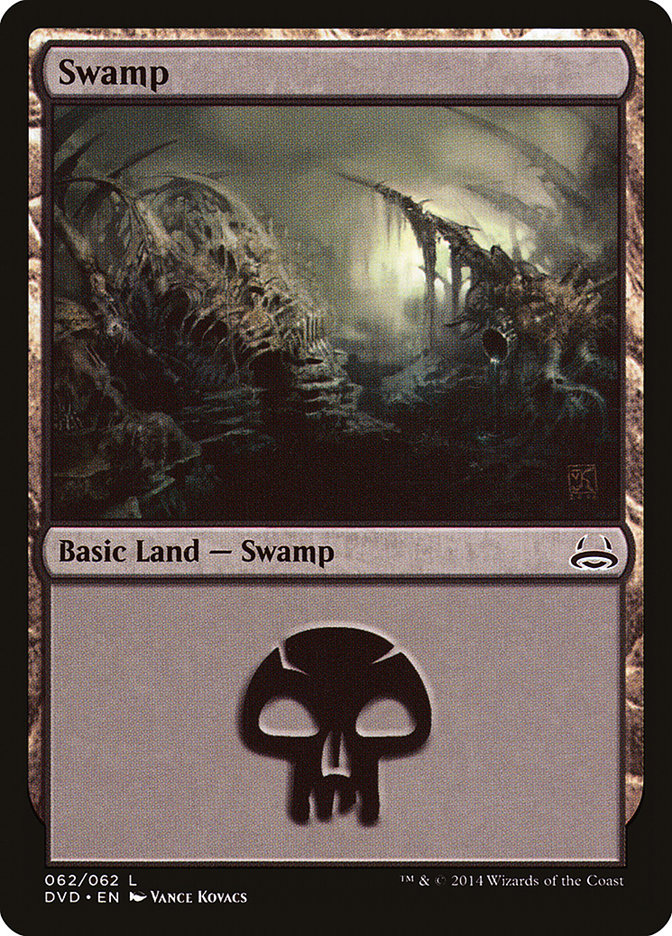 Swamp (62) (Divine vs. Demonic) [Duel Decks Anthology] MTG Single Magic: The Gathering    | Red Claw Gaming