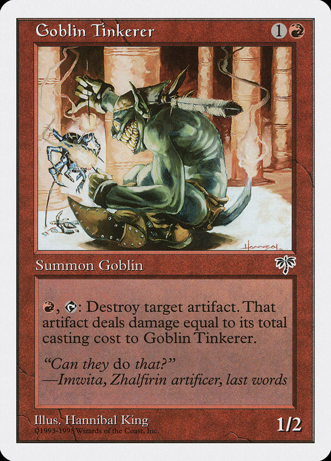 Goblin Tinkerer [Anthologies] MTG Single Magic: The Gathering    | Red Claw Gaming