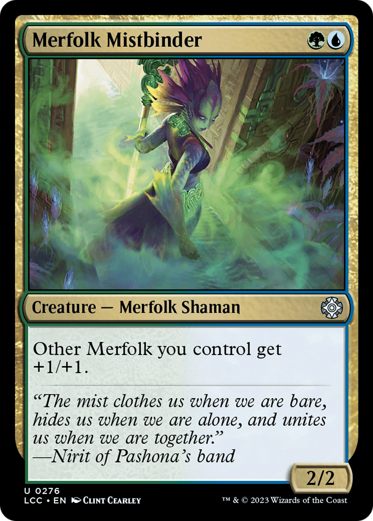 Merfolk Mistbinder [The Lost Caverns of Ixalan Commander] MTG Single Magic: The Gathering    | Red Claw Gaming