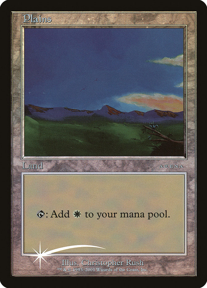 Plains (7) [Arena League 2001] MTG Single Magic: The Gathering    | Red Claw Gaming