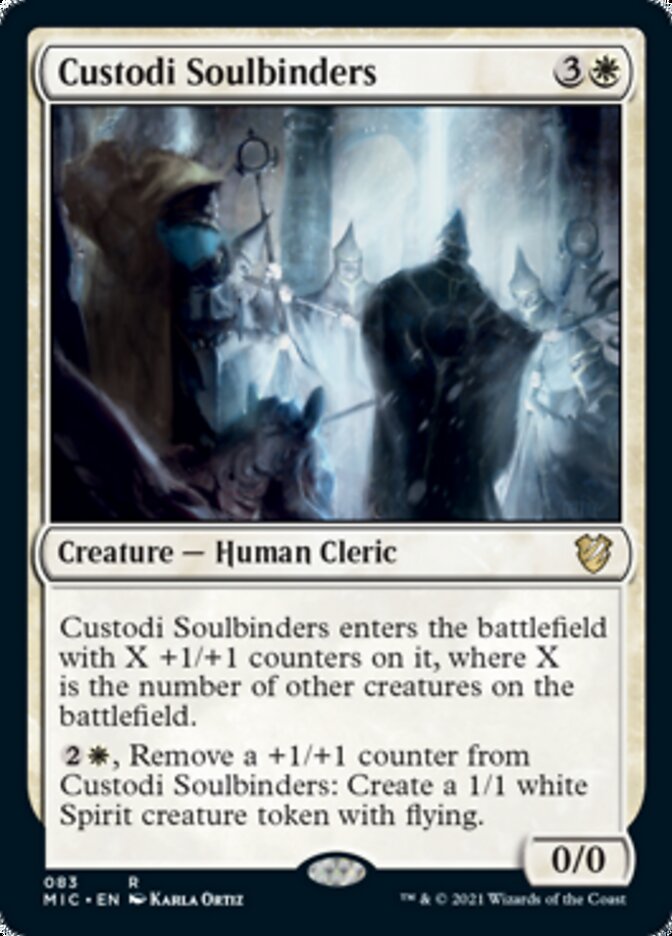 Custodi Soulbinders [Innistrad: Midnight Hunt Commander] MTG Single Magic: The Gathering    | Red Claw Gaming