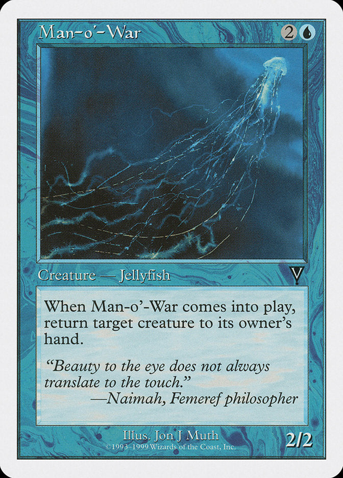Man-o'-War [Battle Royale] MTG Single Magic: The Gathering    | Red Claw Gaming