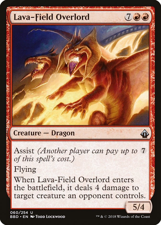 Lava-Field Overlord [Battlebond] MTG Single Magic: The Gathering    | Red Claw Gaming