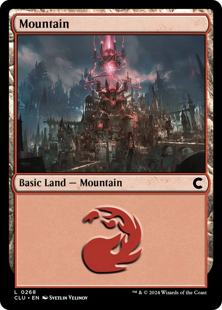 Mountain (0268) [Ravnica: Clue Edition] MTG Single Magic: The Gathering    | Red Claw Gaming