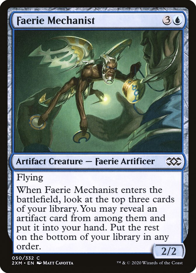 Faerie Mechanist [Double Masters] MTG Single Magic: The Gathering    | Red Claw Gaming