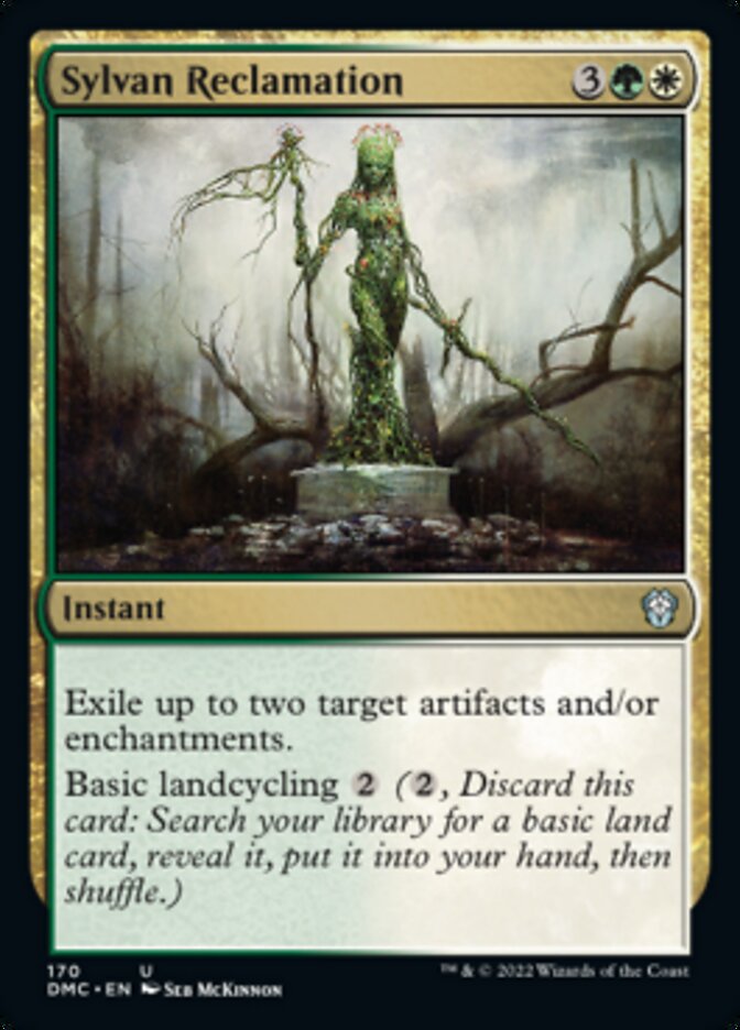 Sylvan Reclamation [Dominaria United Commander] MTG Single Magic: The Gathering    | Red Claw Gaming
