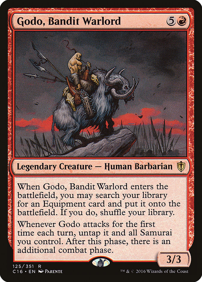 Godo, Bandit Warlord [Commander 2016] MTG Single Magic: The Gathering    | Red Claw Gaming